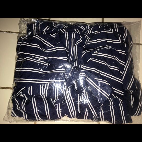 Women’s Navy Blue Romper - Picture 4 of 4